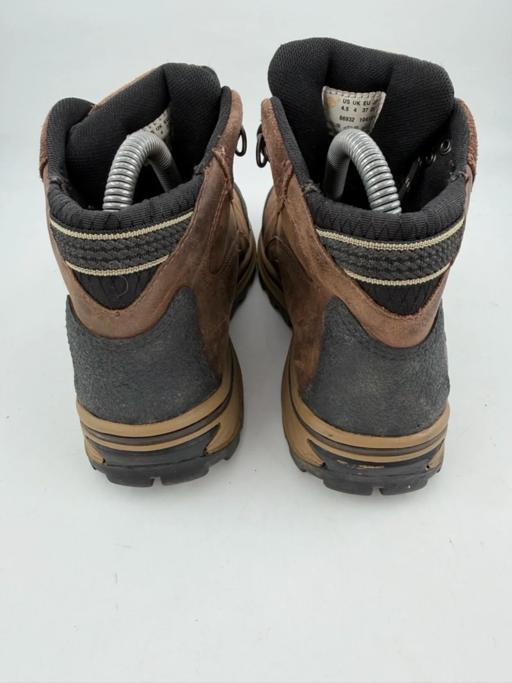 Timberland Boy’s Backroads Brown Leather - SZ 4.5 - Lace-Up Hiking Boots